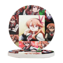 Akame ga KILL Absorberande kiselgurunderlägg, luktfri kiselgur halkfri isolering skyddar bordsskivan från skador En storlek