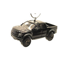 2010 Ford F-150SVT Raptor Top Gun julgransprydnad1:64Svart