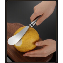 Rungungde Edelstahl Pomelo-Schäler Orangenmesser