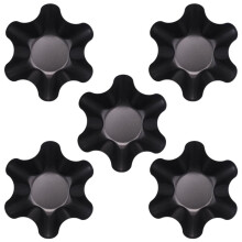 Stora non-stick räfflade tortillaformar, tacosalladsskålstillverkare, non-stick kolstål, set med 4 Tostada-bakare