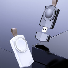 Jacenvly2024Ny bärbar magnetisk trådlös laddare kompatibel med Watch Series 5 4 3 2 1, USB-snabbladdning