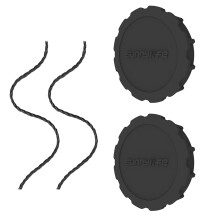 jixopn Copriobiettivo in silicone, protezioni per obiettivo per Osmo Action5Pro (2 pezzi)