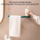 Plastic Wall-Mounted Towel Bar Rack Single 5