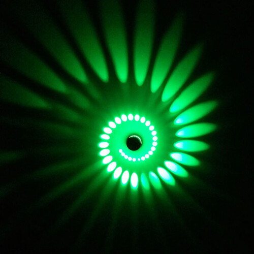 Applique murale 3Fixture, lampe LED spirale, éclairage spirale, lumière LED spirale 2