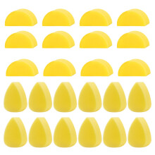 Warkul 24 stuks gezichtsverfsponzen, gezichtsverfsponzen voor kinderen en volwassenen, kunstwerkjes, Halloween make-up, bodypaint