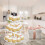 SUSUchens Βάση για Cupcakes, Πύργος, Σταντ για Επιδόρπια, Τριώροφη, Σχεδιασμός χωρίς BPA, 3
