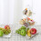 SUSUchens Βάση για Cupcakes, Πύργος, Σταντ για Επιδόρπια, Τριώροφη, Σχεδιασμός χωρίς BPA, 4