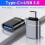 Μετατροπέας OTG SUSUchens Plug Play Mini από κράμα αλουμινίου Type-C σε USB3.0 για ποντίκι 3