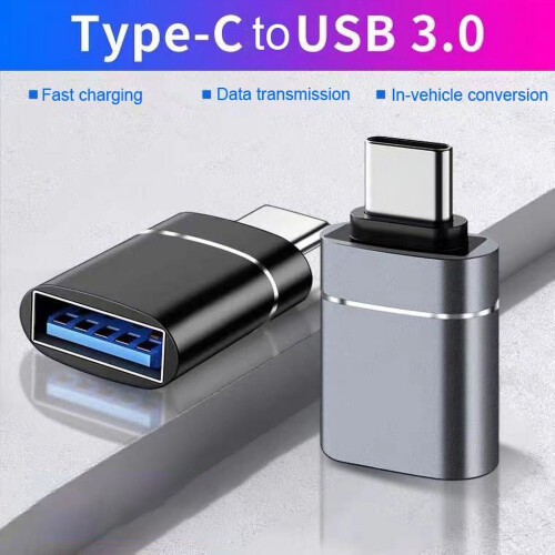 Μετατροπέας OTG SUSUchens Plug Play Mini από κράμα αλουμινίου Type-C σε USB3.0 για ποντίκι 2