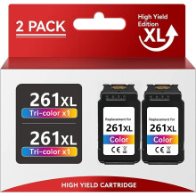 Compatible con el cartucho de tinta de color de alto rendimiento CL-261XL CL261XL, repuesto para Canon PIXMA TR7020TS5300TR7022TS5320TS6420