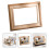 Porta-retratos de mesa e parede de alta qualidade, 20 cm (8 polegadas), compatível com formato A4, elegante e moderno para decoração de casa, 4