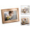 Porta-retratos de mesa e parede de alta qualidade, 20 cm (8 polegadas), compatível com formato A4, elegante e moderno para decoração de casa, 7