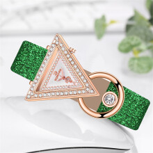 Opruiming! TOFOTL Fashion Dameshorloge met stalen band, analoog uurwerk en quartz design, met glas-in-lood wijzerplaat.