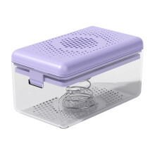 Porte-savon transparent avec couvercle et brosse moussante, porte-savon portable pour salle de bain et buanderie, compatible avec les accessoires de