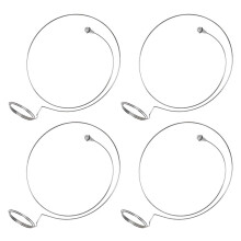 Conjunto de 4 suportes para cabos, suporte para lupa de relojoeiro, faixa de cabeça para lente de lupa, suporte para óculos de joalheiro.