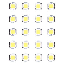 20X LED Chip 100W 7500LM White Light Bulb Lamp Spotlight High Power Integrated DIY