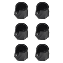 6X Coffee Tamper Holder for 51/53/58mm Handle Height-Adjustable Organizer with Non-Slip Bottom for Cafe Shop Restaurant