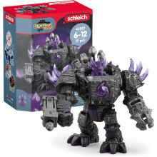 Schleich Eldrador - 17Pc Shadow Master Robot with Mini Creature | 42557 | Monster Figurine, Battle Creature Toy for Boys 7+, Fantasy Beast