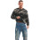 Pull Homme Hiver Polaire Épaisse Chaud Confortable Noir Vert L 6