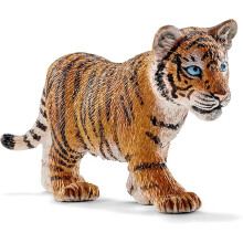 Schleich Wild Life, Animal Figurine, Animal Toys for Boys and Girls 3-8 years old, Tiger Cub, Ages 3+