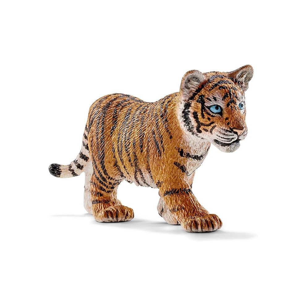 Photos - Action Figures / Transformers Schleich Wild Life, Animal Figurine, Animal Toys for Boys and Girls 3-8 years old, Tiger Cub, Ages 3+ 