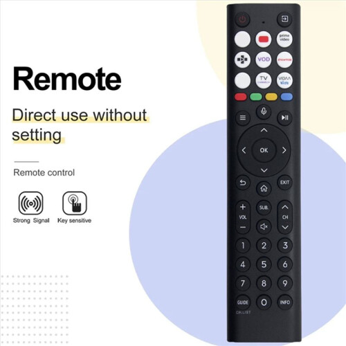 Replace ERF2K38H Remote Control for  TV ERF2K38H Remote Control 2