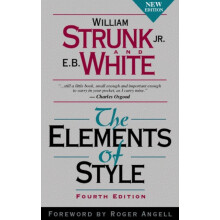 Elements of Style The by William Strunk Paperback Book
