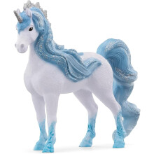 Schleich Bayala - Flowy Unicorn Toy for Girls and Boys - Blue Fantasy Horse Figurine for Kids Ages 5+ | Unicorn Figurine, Fantasy Toy for Girls 5+