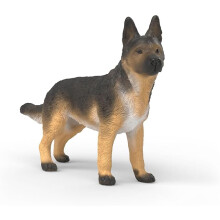 Schleich Farm World - German Shepherd Dog Toy Figurine - Kids 3+ | 14924 | Farm Animal Figurine, Realistic Animal Toys, Barn Toy for Kids 3+
