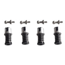 4X Schnellspanner M3 Spurstangenkopf Gestänge Kugelkopf Ende Schubstangenkopf Verbinder für RC Modell RC Boot Auto Flugzeug