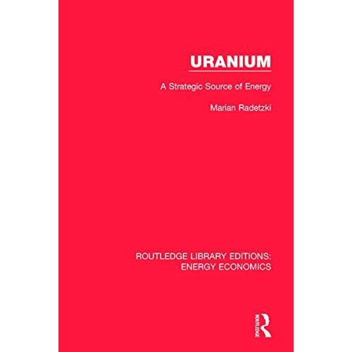Uranium by Marian Radetzki Paperback Book