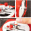 Circle Cutter (1-45mm) Model Making Tool, Adjustable Compass Cutter, Includes Positioning Tool 6