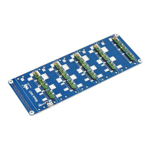 GPIO Expansion Kit, 5 Interface External Expansion Board, USB External Power Port, GPIO Multi-Layer Extension Board