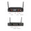 Wireless Microphone+Headsets Handheld 4 Channel UHF Fixed Frequency Dynamic Microphone System for Karaoke Band Church EU 8