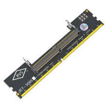 Laptop DDR5 RAM zu SO DDR5 U-DIMM Desktop-Adapterkarte Speichertester SO DDR5 zu DDR5 U-DIMM Konverter