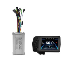 24V 36V 48V 17A 350W Sine Wave Tri-Mode Controller+T24 Color LCD Kit for Electric Mountain Bike Scooter Modification