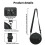 TXEsign CD-Player-Tasche, 6"-CD-Player-Aufbewahrungstasche mit Verstellbarem Schultergurt 9