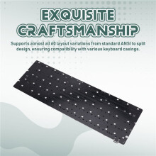 GH60 Lochmodifizierte Magnetachsen-Leiterplatte DIY Hot-Swap-Fähiges Gaming-/E-Sport-Peripherie-Tastaturzubehör
