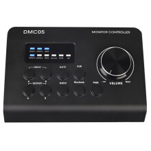 Professioneller Studio-Monitor-Controller, Multifunktionaler -Monitor-Controller zum Hören und Aufnehmen DMC05