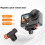 Magnetic Quick Release Adapter Base for  Action  360 Series Foldable Two-Claw Mount with for  Interface 5