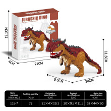 (StyleG)Dinosaurier Bausteine Spielzeug für kognitive Entwicklung und DIY Basteln für Kinder