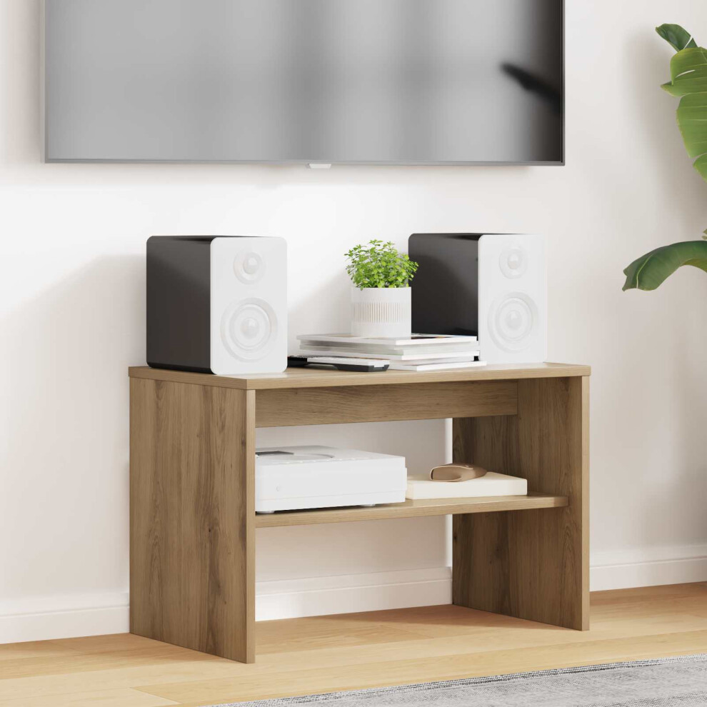 Vidaxl Tv Cabinet Artisan Oak 60 X 35 X 40 Cm Engineered Wood