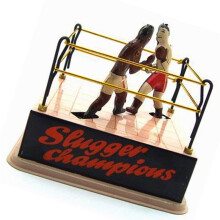 Clockwork Boxing Toy Nostalgic Themed Boxing Ring Toy Decoration Retro Collectible