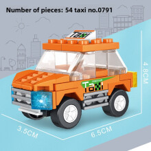 (StyleF)Kinder Zum Selbermachen Auto Montage Spielzeug mit modularen Teilen für Gehirnentwicklung Geschenk