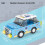 (StyleO)Children Diy Car Assembly Toy With Modular Pieces For Brain Gift Development 12