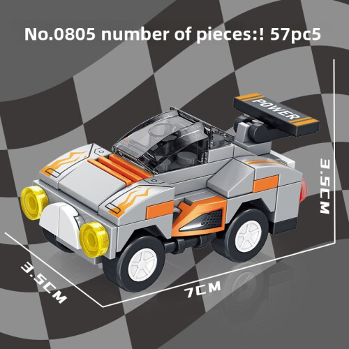 (StyleD)Children Diy Car Assembly Toy With Modular Pieces For Brain Gift Development