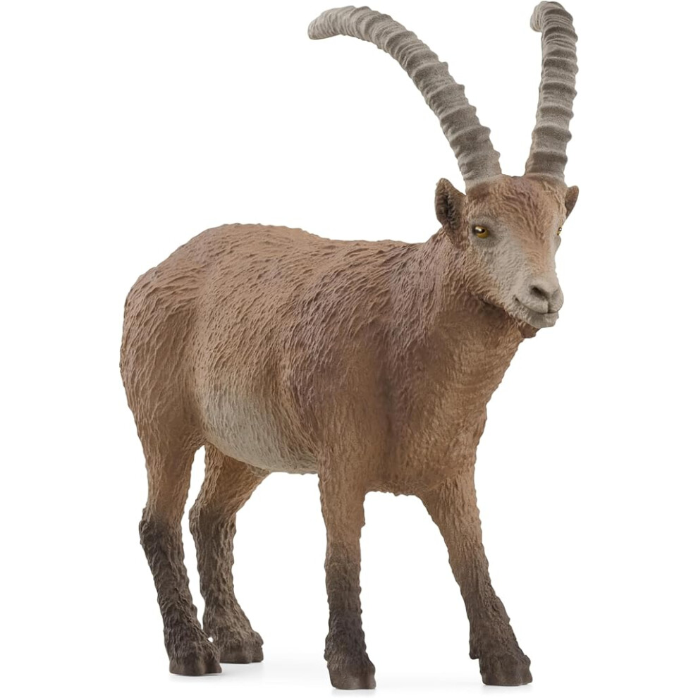 Schleich Wild Life - Wild Animal Toy Capricorn Figurine - Kids And Toddlers Ages 3+ | Wild Animal Figurine, Realistic Animal Toys