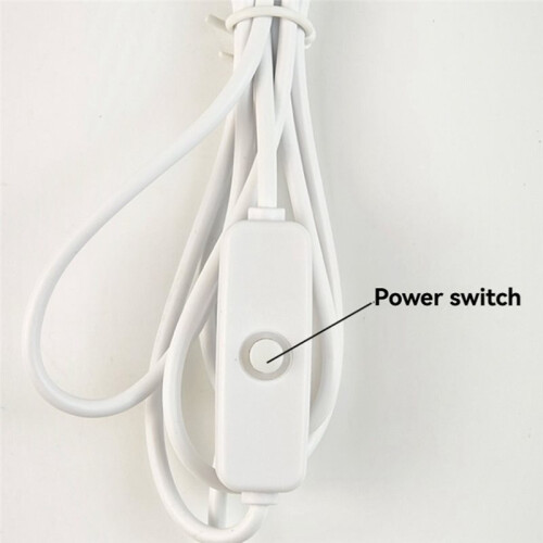 5PCS Input DC5V Color Gradient LED RGB Light Board White USB  Cable and Remote Control 38MM 2