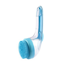 (Blue)Pet Bathing Brush Silicone Massage Tool For Dogs Cats Use Grooming Care Pets