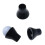 Black Rubber Golf Ball Pick Up Suction Cup Picker For Putter Grip For Course And Use Practice 3